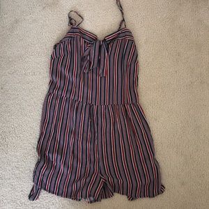 Stripped romper
